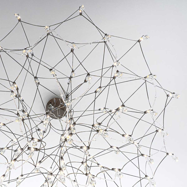 Подвесная светодиодная люстра Modelux Premium ML.5602.1200P СН