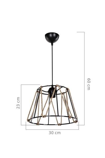 Подвесной светильник Toplight Georgiana TL1607H-01BK