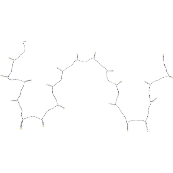 Светодиодная гирлянда Globo белая от батареек 29951-20