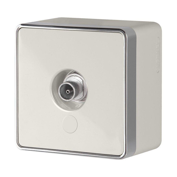 W5083003/ ТВ-розетка оконечная Gallant (слоновая кость)