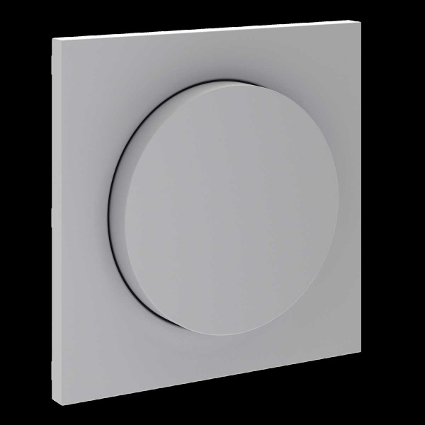 Накладка для светорегулятора поворотно-нажимного, S70 (серый) Voltum VLS002016