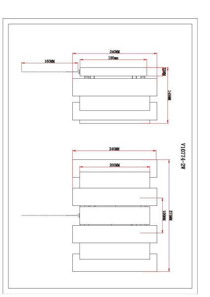 Бра Moderli Monte V10774-2W