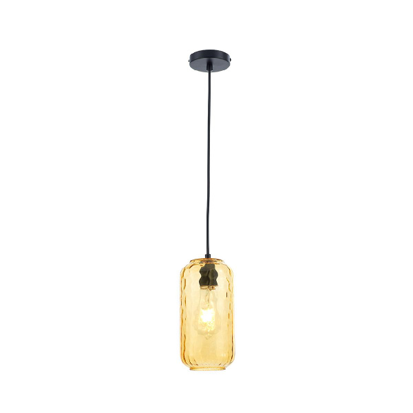 Подвесной светильник Escada Rise 10177/1S Black/Yellow