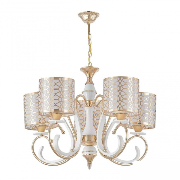 Подвесная люстра Arte Milano Florentia-1237 301237/5 Wh/Gd
