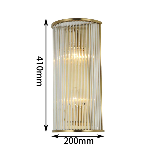 2907-2W настенный светильник