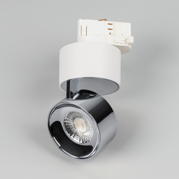 Светильник SP-PLURIO-TRACK-4TR-R77-9W Warm3000 (WH-CHR, 36 deg, 230V) Arlight 038118