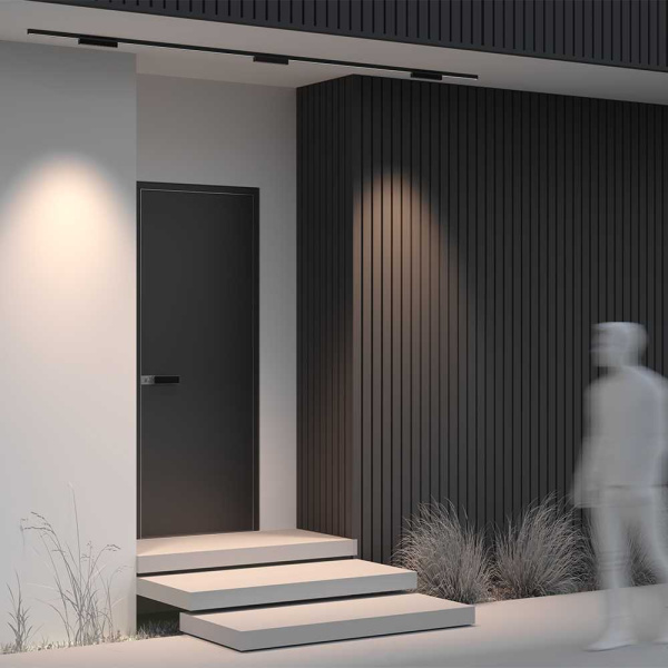 Уличный трековый светильник Maytoni Outdoor O-TR02-2-S-12WB3K