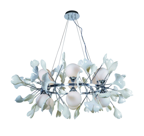 Люстра NW 5747R/12 CHROME+WHITE (1)