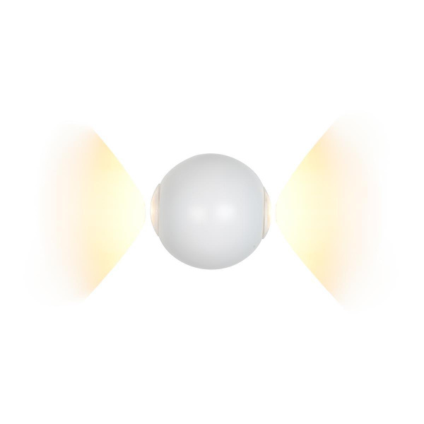 Настенный светодиодный светильник iLedex Rainbow ZD8168-6W WH