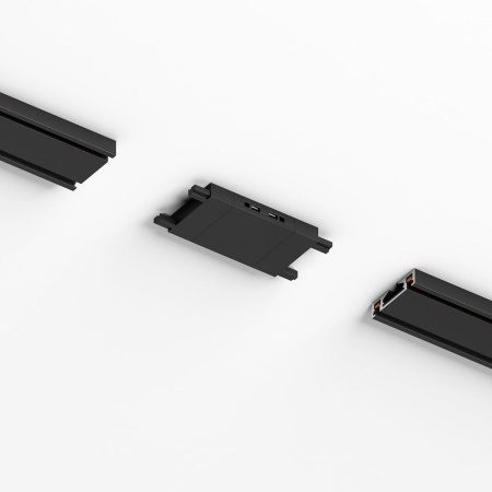 Соединитель четырёхсторонний для накладного шинопровода Elektrostandard Flat Magnetic 85003/00 черный a063738