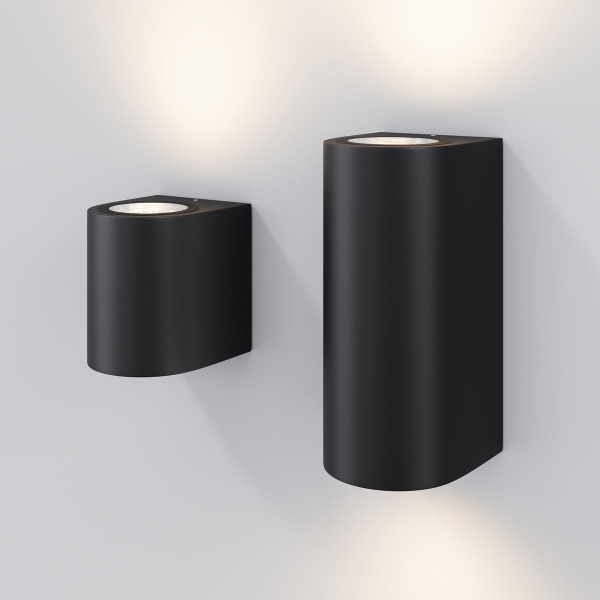 Уличный настенный светильник Maytoni Slat O044WL-02B