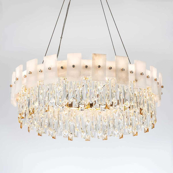 Подвесная светодиодная люстра Modelux Premium ML.6980.600P GD