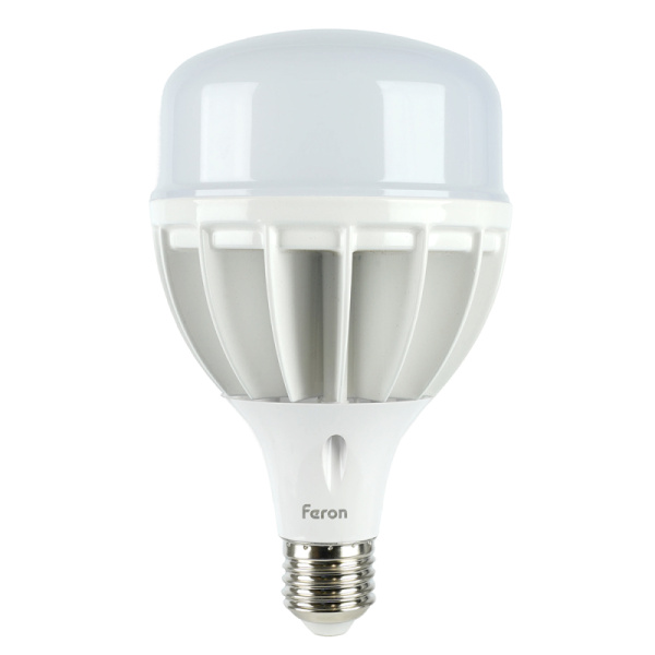 Лампа светодиодная Feron E27-E40 60W 6400K Цилиндр Матовая LB-65 25782