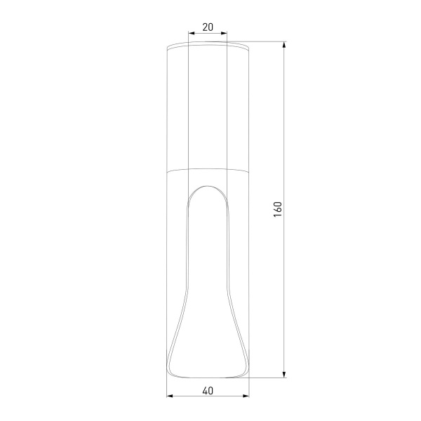 Потолочный светодиодный светильник Elektrostandard Apex 25113/LED a068289