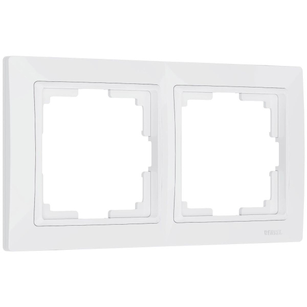 Рамка на 2 поста Werkel Snabb basic белый W0022001 4690389161346