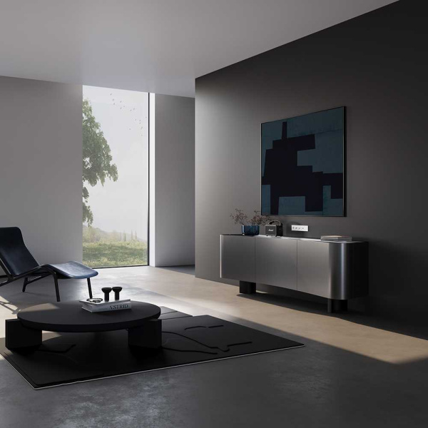 Рамка пластиковая Voltum S70 на 5 постов, (белый глянцевый) VLS100501