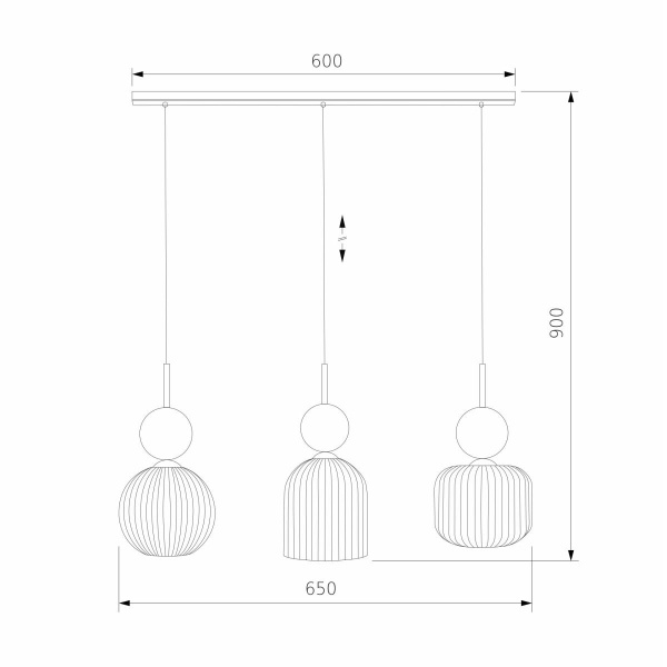 Подвесной светильник TK Lighting 11147 Sophia Green Cognac a071833