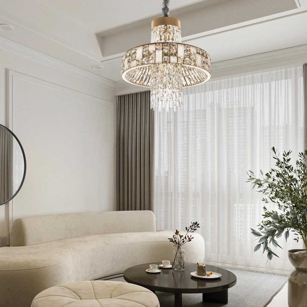 Подвесная светодиодная люстра Modelux Premium ML.6987.600P