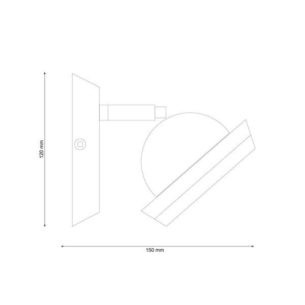 Спот Lucia Tucci Natura W075.1 LED