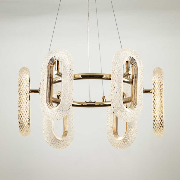 Подвесная светодиодная люстра Modelux Modestyle MS.1120.6 GD