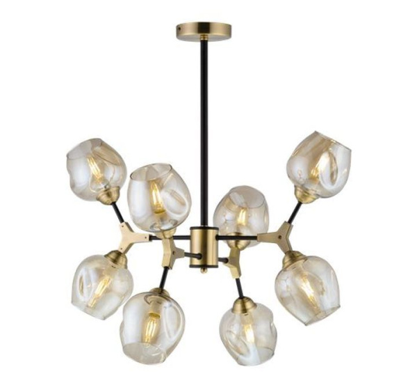 Люстра Veneto Luce 39300MD/8 MBK+AB (1)