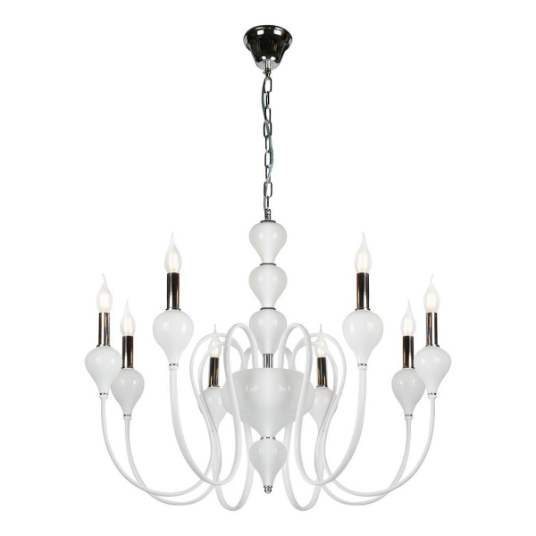 Подвесная люстра iLamp Lady 88003-8 WH