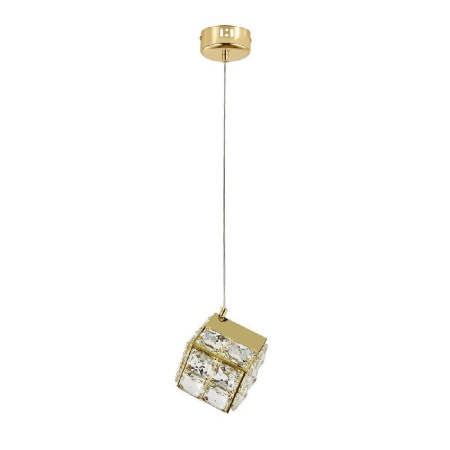 Подвесная светодиодная люстра Indigo Radioso 12048/1P Gold V000135L
