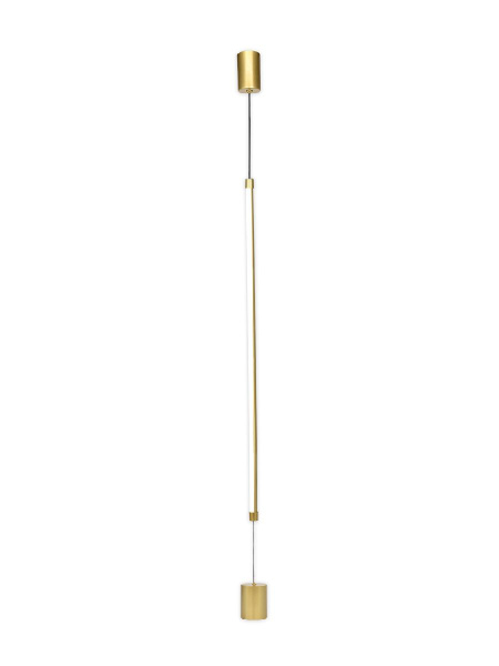 Подвесной светодиодный светильник Indigo Linea 14024/A/1P Brass V000122L