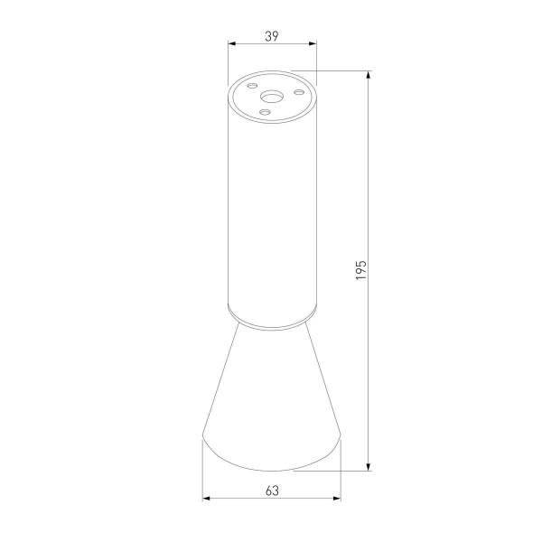Светодиодный спот Elektrostandard Piks 25107/LED a066495