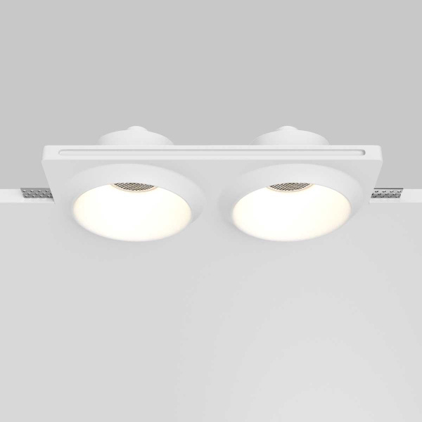 Встраиваемый светильник Maytoni Technical DL124-GU10-02-TRS-W