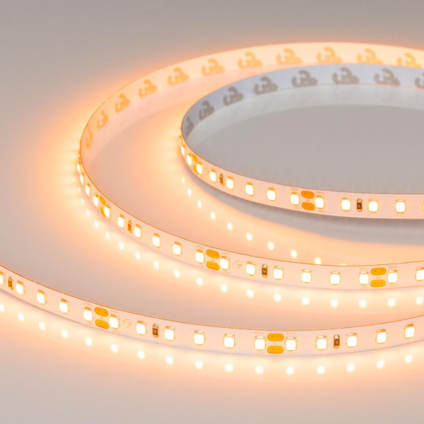 Светодиодная лента UL-A120-8mm 24V Warm1900 (9.6 W/m, IP20, 5m) Arlight 056725