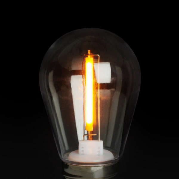 Лампа светодиодная Feron E27 0,5W 2700K прозрачная LB-384 51036