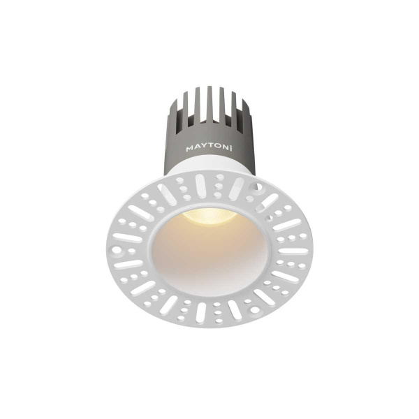 Встраиваемый светильник Maytoni Technical Downlight Dip DL120-10W-3K-TRS-W
