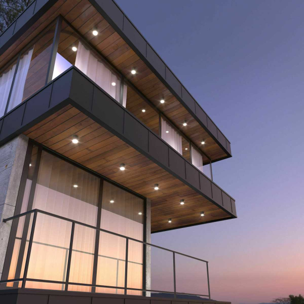 Уличный светодиодный светильник Elektrostandard Light Led 35132/H серый a056271