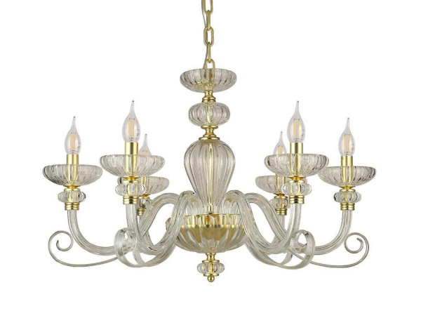 Подвесная люстра Newport 8626/C mat.soft gold clear М0071526