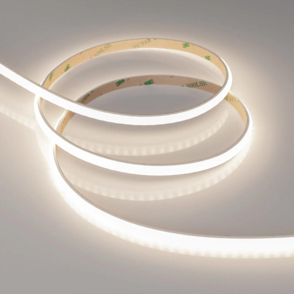 Светодиодная лента герметичная Arlight 10W/m 160LED/m 2835SMD дневной белый 5M RTW-PW-A160-8mm 24V 038649