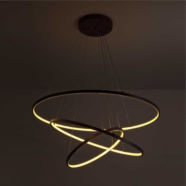 Подвесной светильник LED4U L5053-80-60-40 BR