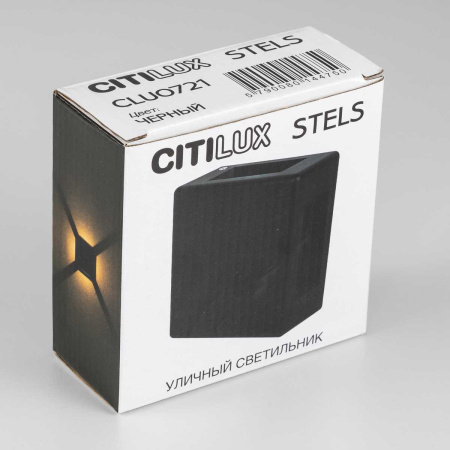 Уличный настенный светильник Citilux CLU0721
