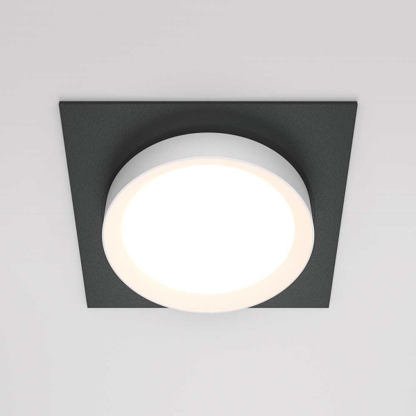 Встраиваемый светильник Maytoni Hoop DL086-GX53-SQ-BW