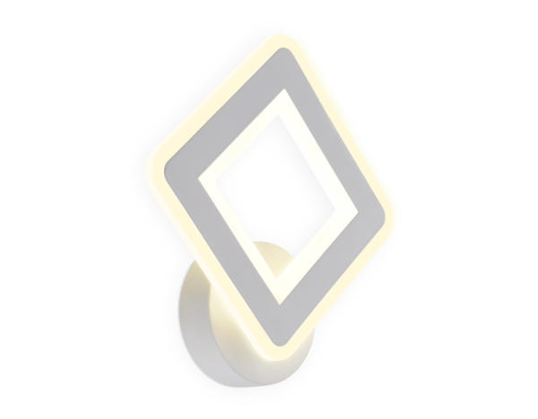 FA871 Настенный светодиодный светильник FA871 WH белый 11W 220*250*50