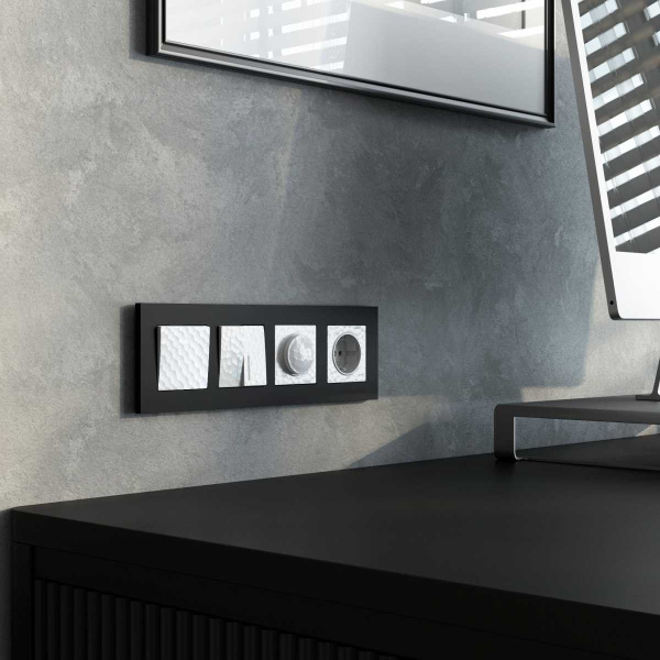 Выключатель Werkel Hammer одноклавишный белый W1210001 4690389154966