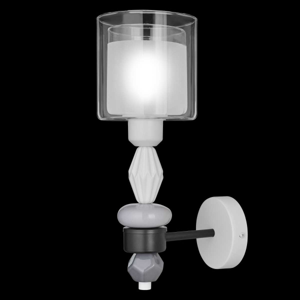 Настенный  светильник 33 ИДЕИ WLL902.01WH.BL-S25TR