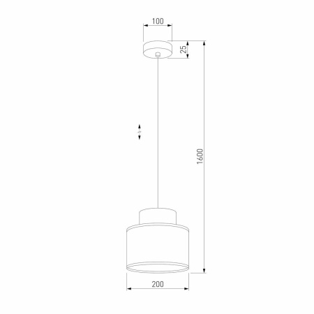 Подвесной светильник TK Lighting 3139 Duo