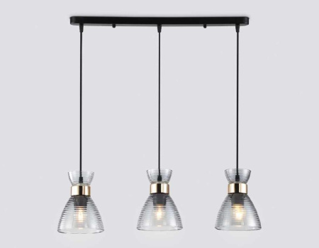 Светильник подвесной со стеклянными плафонами Ambrella light Traditional TR3407