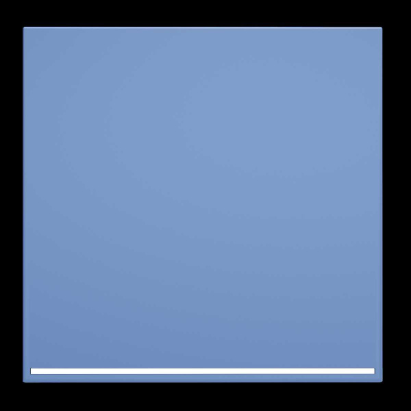 Клавиша для выключателя/переключателя одноклавишного с подсветкой, S70 (деним) Voltum VLS000215