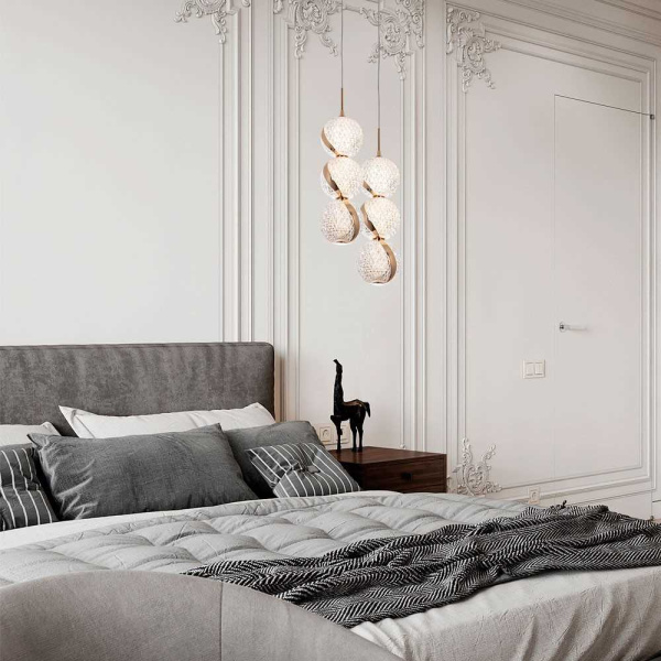 Подвесной светодиодный светильник Modelux Modestyle MS.89120.1 GD