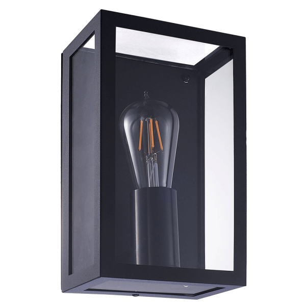 Уличный настенный светильник Arte Lamp Belfast A4569AL-1BK