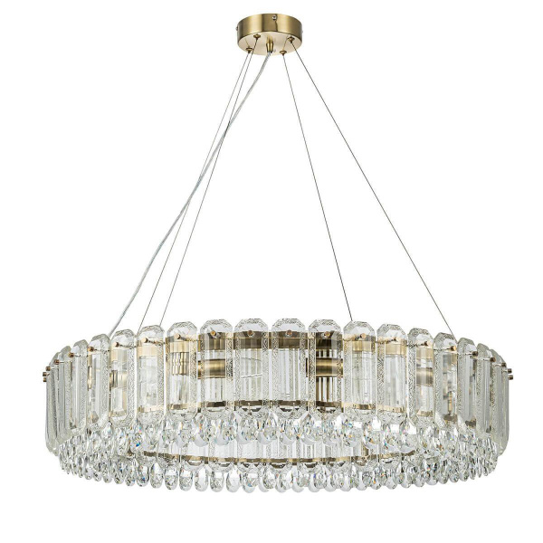 Подвесная люстра Indigo Brilliante 12039/12P Brass V000426