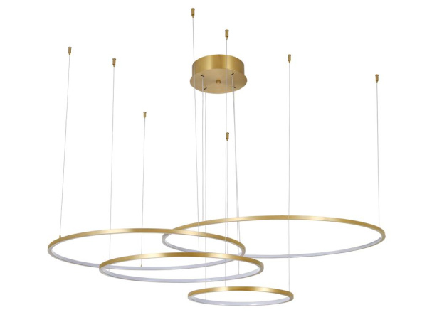 Подвесной светодиодный светильник Newport Loren 15104/S brass М0070230