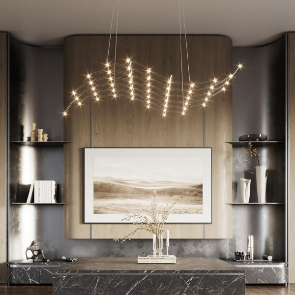 Подвесной светодиодный светильник Odeon Light Hightech Welkin 7057/45L